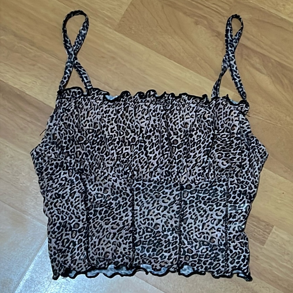 SHEIN Leopard Cami Top XS